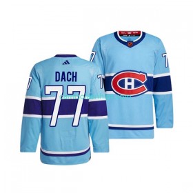 Camiseta Montreal Canadiens KIRBY DACH 77 Adidas 2022-2023 Reverse Retro Azul Authentic - Homem